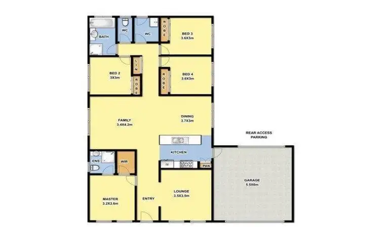 Floorplan of Homely house listing, 8 Toritta Way, Truganina VIC 3029