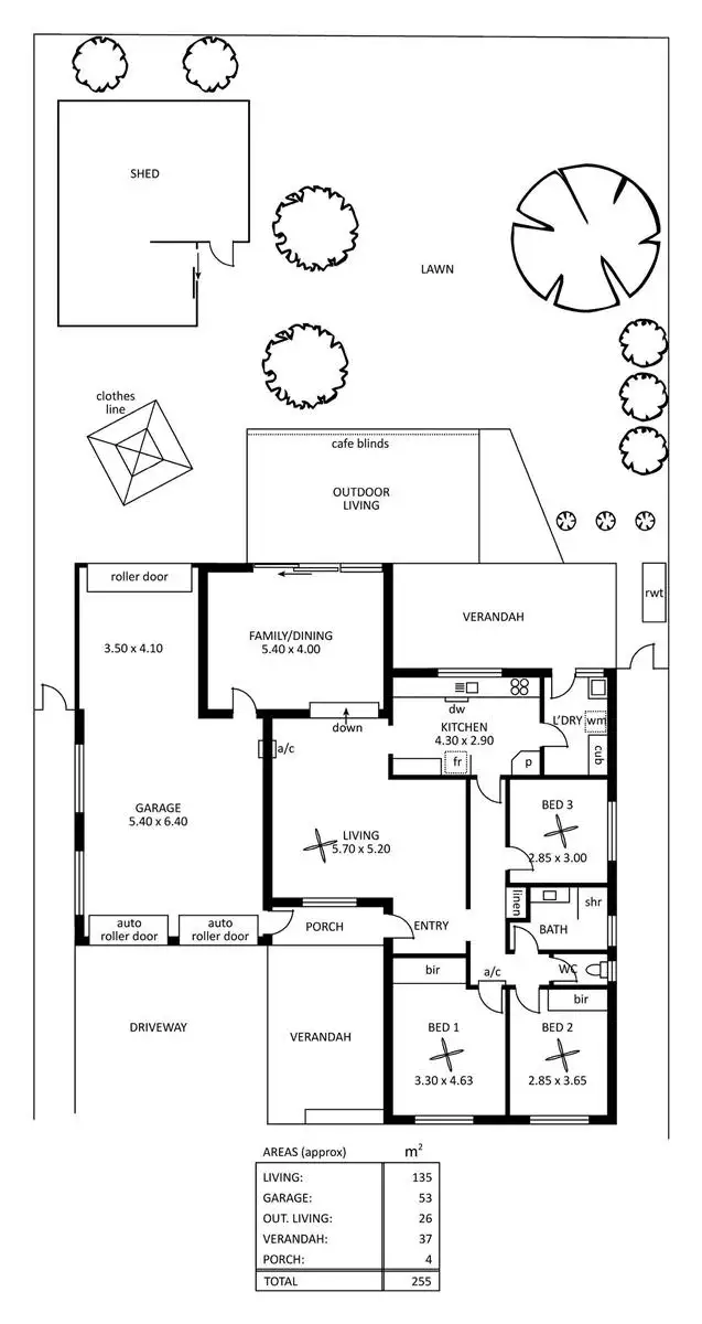 Floorplan of Homely house listing, 7 Florence Avenue, Valley View SA 5093