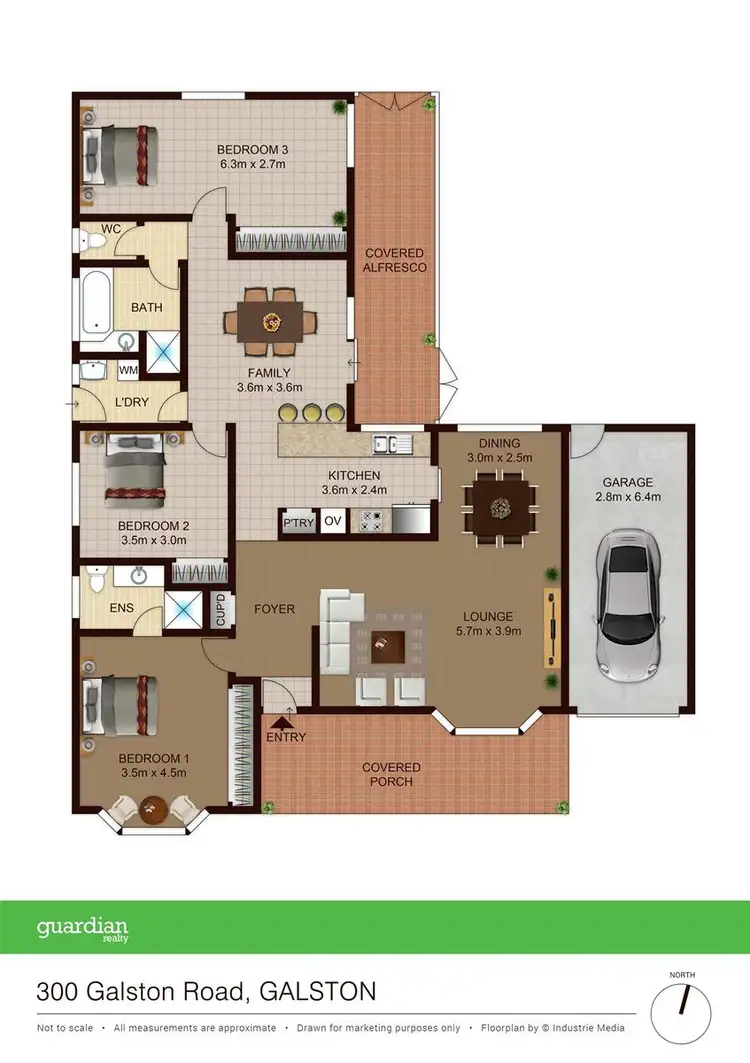 Floorplan of Homely house listing, 300 Galston Road, Galston NSW 2159