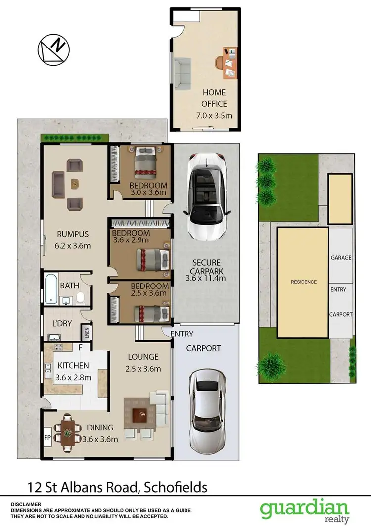 Floorplan of Homely house listing, 12 St Albans Road, Schofields NSW 2762