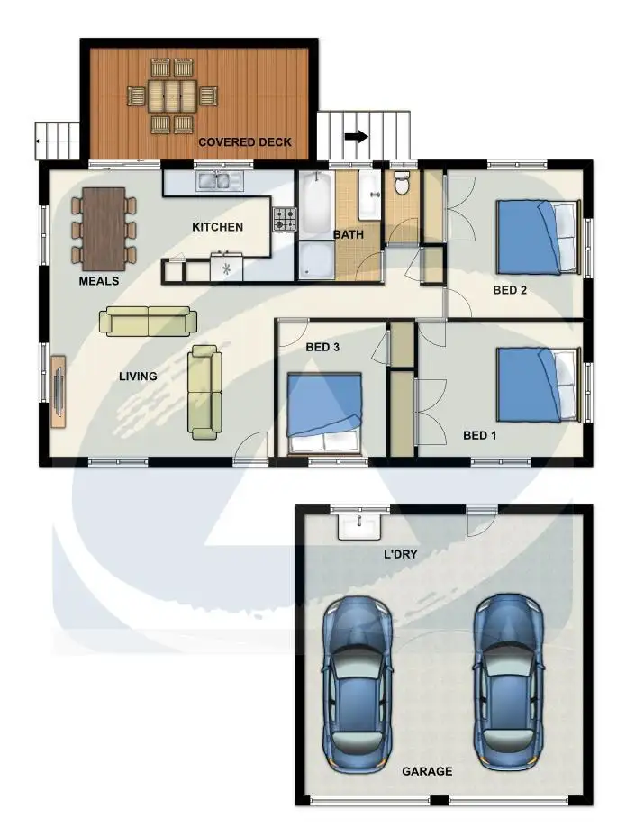 Floorplan of Homely house listing, 22 Glengala Drive, Rochedale South QLD 4123