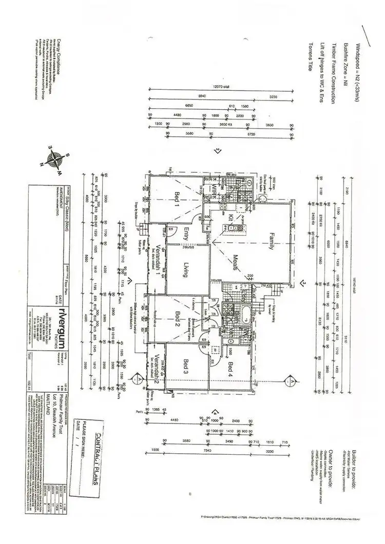 Floorplan of Homely house listing, 17 Beaulah Avenue, Maitland SA 5573