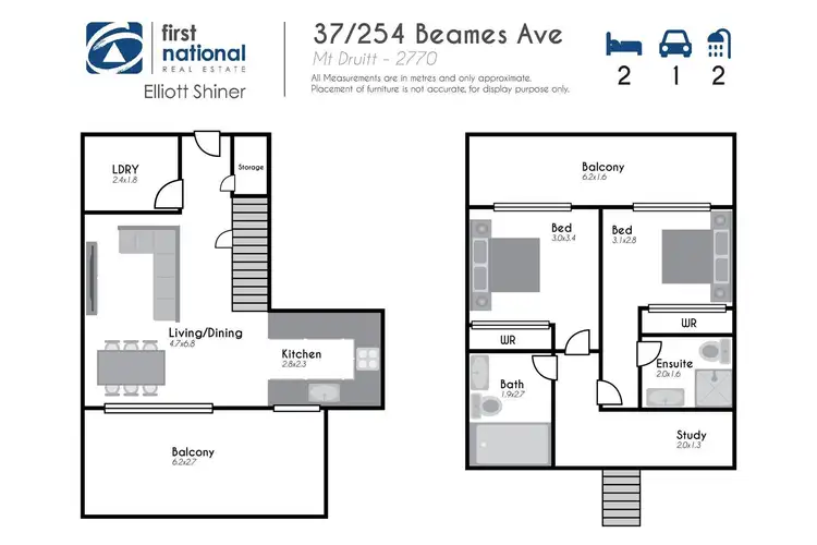 Floorplan of Homely apartment listing, 37/254 Beames Avenue, Mount Druitt NSW 2770