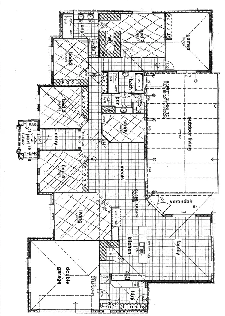 Floorplan of Homely house listing, 588 Koorlong Avenue, Irymple VIC 3498