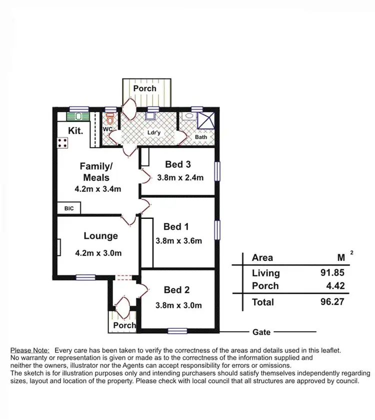 Floorplan of Homely house listing, 62 Barry Road, Oaklands Park SA 5046