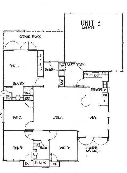 Floorplan of Homely unit listing, 3/11 Challenor Drive, Cable Beach WA 6726
