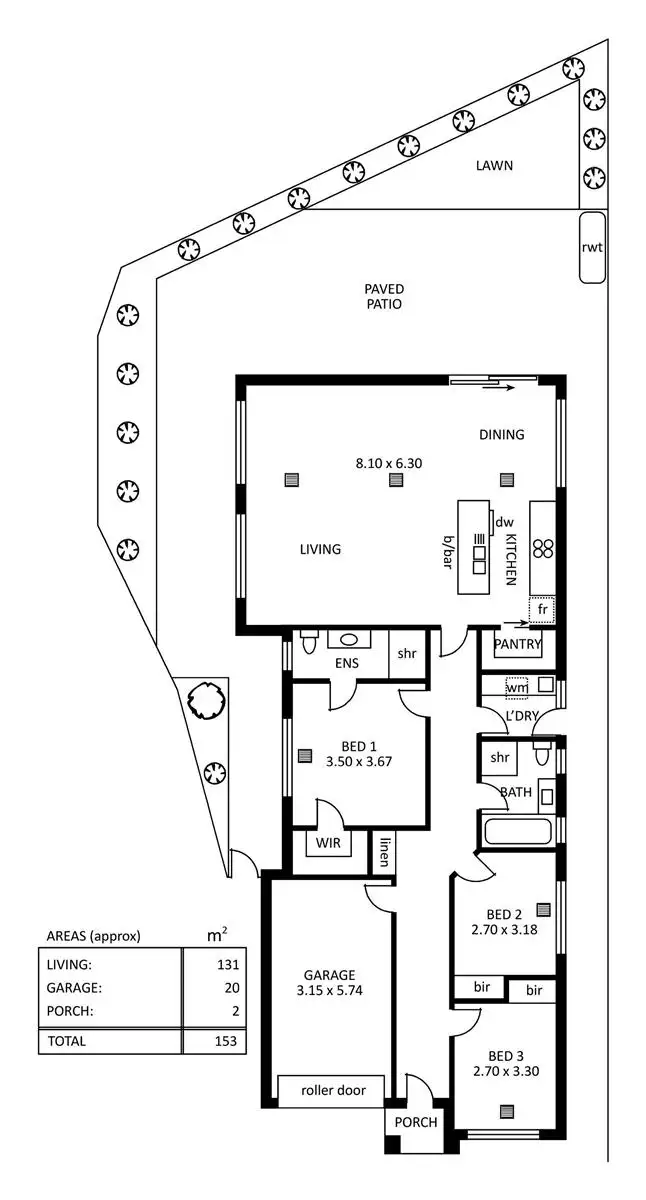 Floorplan of Homely house listing, 15 Wattle Avenue, Dry Creek SA 5094