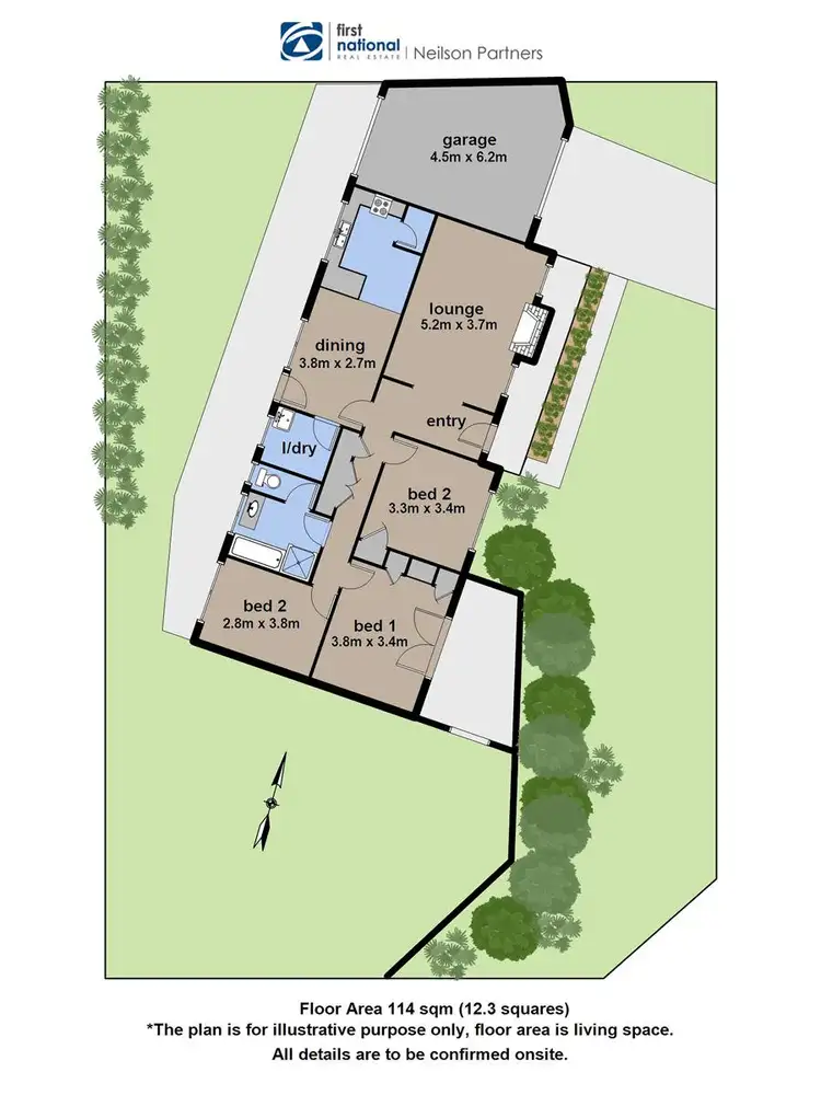 Floorplan of Homely house listing, 6 Mansfield Street, Berwick VIC 3806