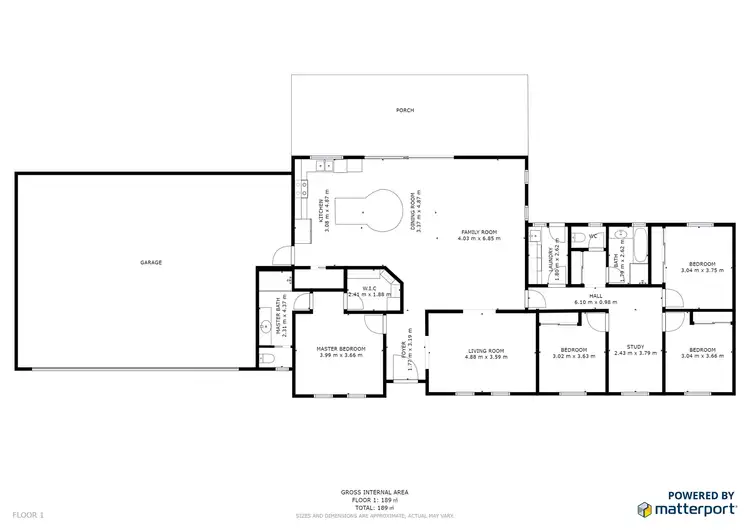 Floorplan of Homely house listing, 69 Belar Avenue, Nichols Point VIC 3501