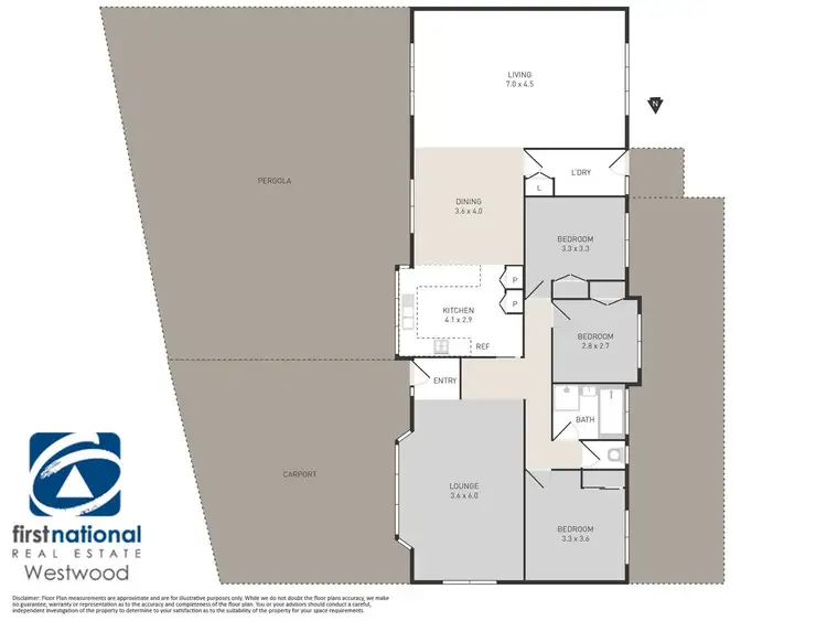 Floorplan of Homely house listing, 23 Flinders Crescent, Wyndham Vale VIC 3024