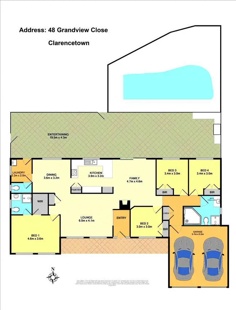 Floorplan of Homely house listing, Address available on request