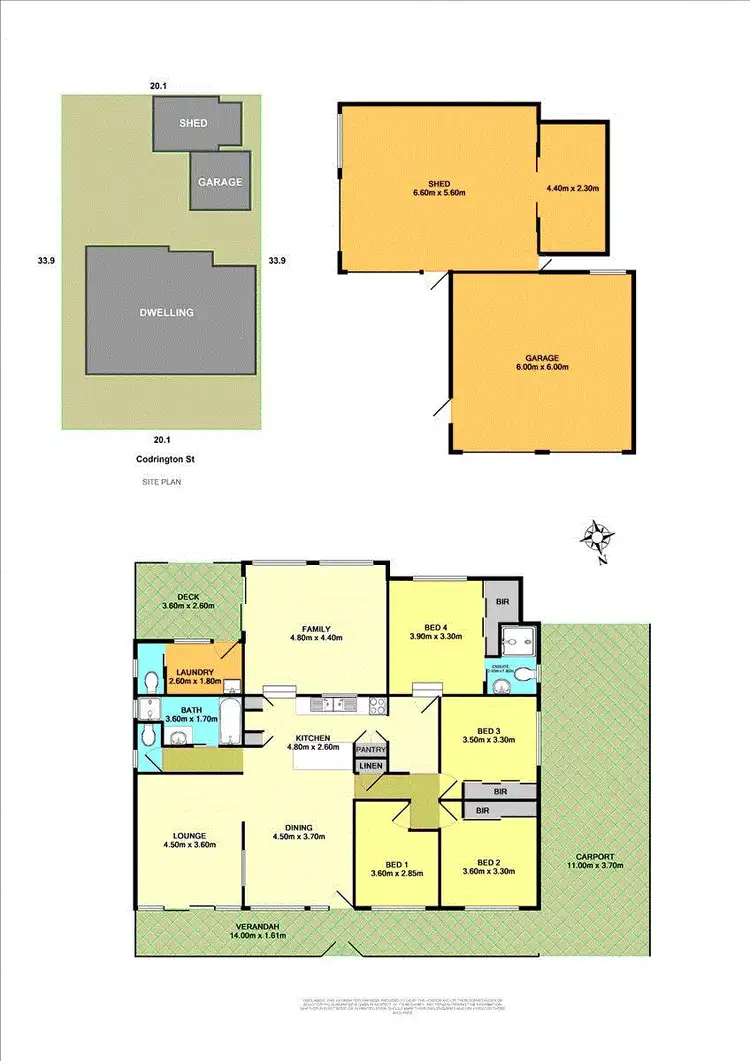 Floorplan of Homely house listing, 40 Codrington Street, Barnsley NSW 2278