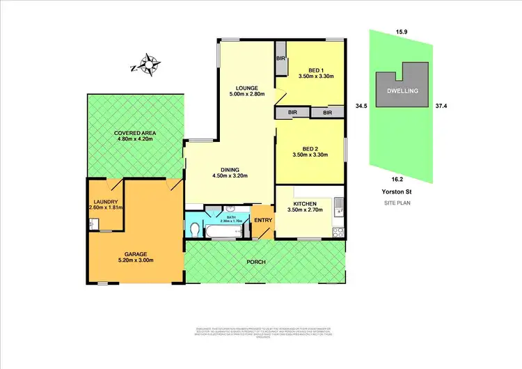 Floorplan of Homely house listing, 12 Yorston Street, Warners Bay NSW 2282