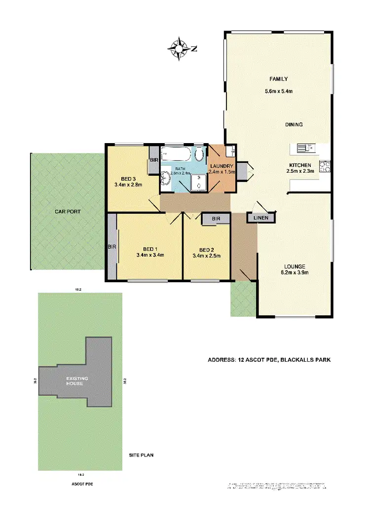 Floorplan of Homely house listing, Address available on request