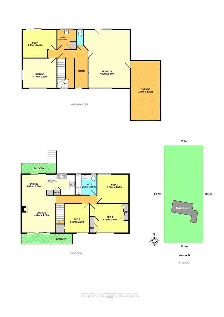 Floorplan of Homely house listing, 15 Nelson Street, Barnsley NSW 2278