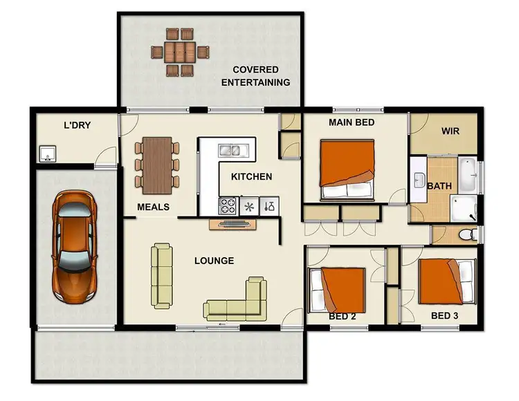 Floorplan of Homely house listing, Address available on request