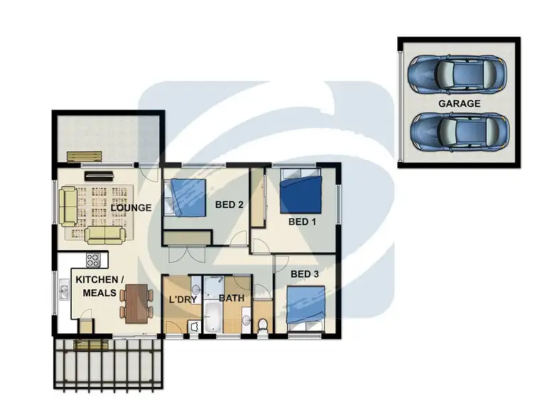 Floorplan of Homely house listing, Address available on request