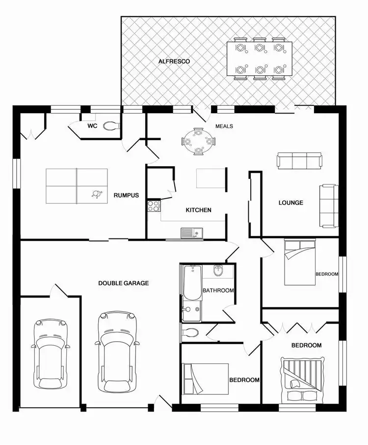 Floorplan of Homely house listing, Address available on request