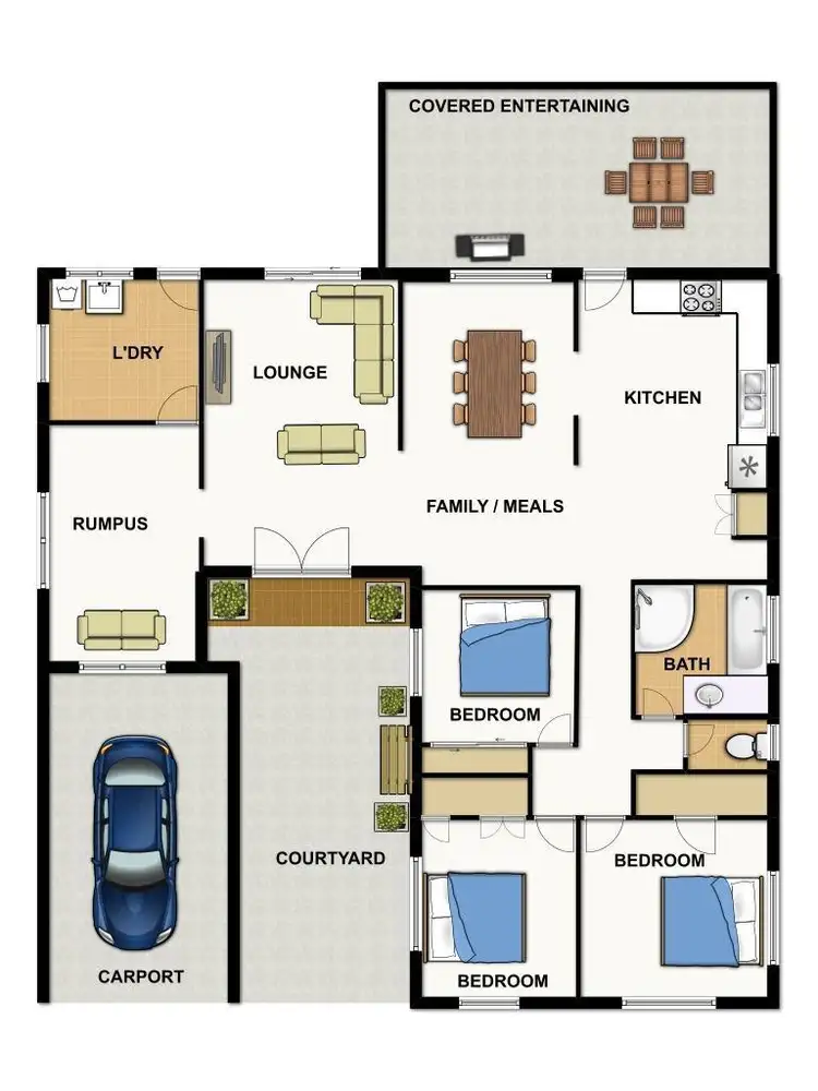 Floorplan of Homely house listing, Address available on request