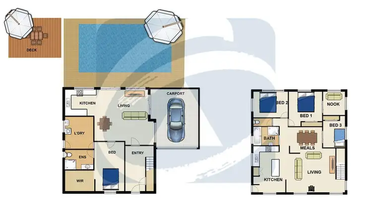 Floorplan of Homely house listing, Address available on request