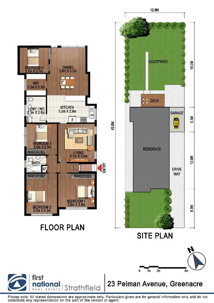 Floorplan of Homely house listing, 23 Pelman Avenue, Greenacre NSW 2190