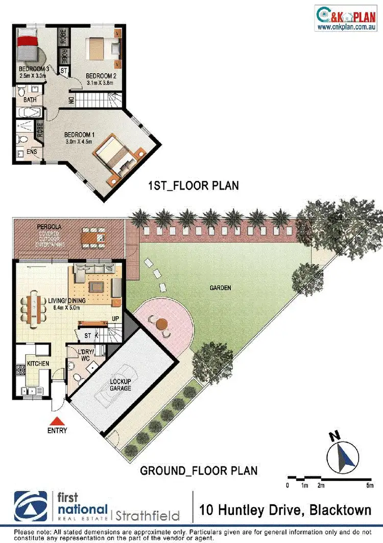 Floorplan of Homely townhouse listing, 10 Huntley Drive, Blacktown NSW 2148