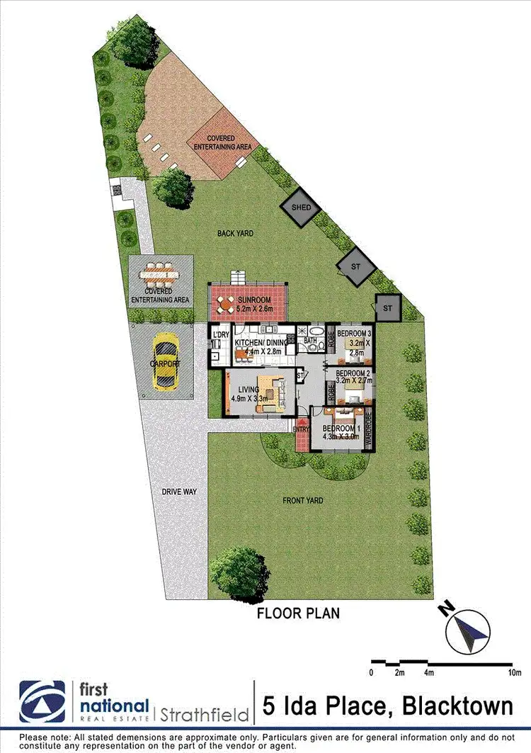 Floorplan of Homely house listing, 5 Ida Place, Blacktown NSW 2148