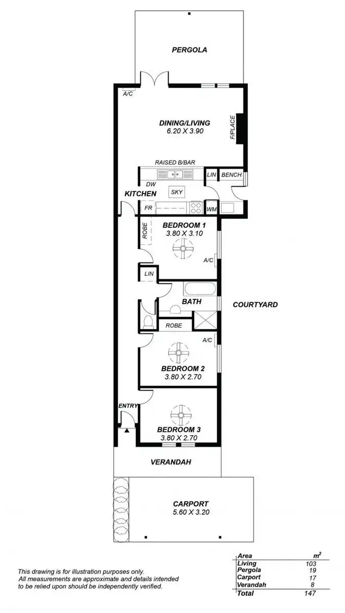 Floorplan of Homely house listing, 12a Matilda Street, Gilberton SA 5081