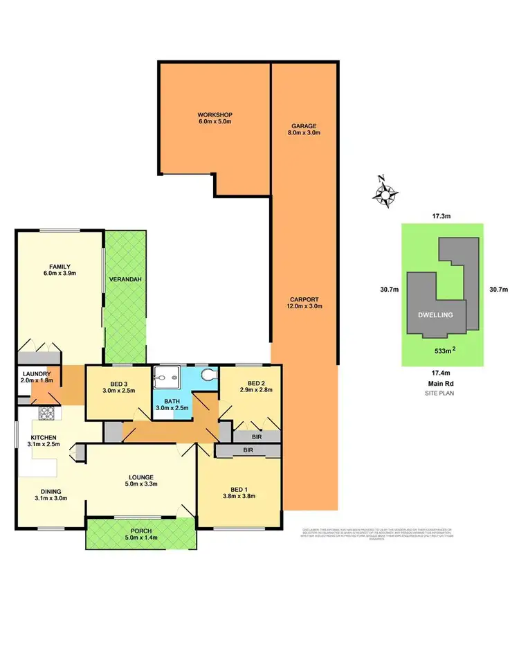 Floorplan of Homely house listing, 823 Main Road, Edgeworth NSW 2285