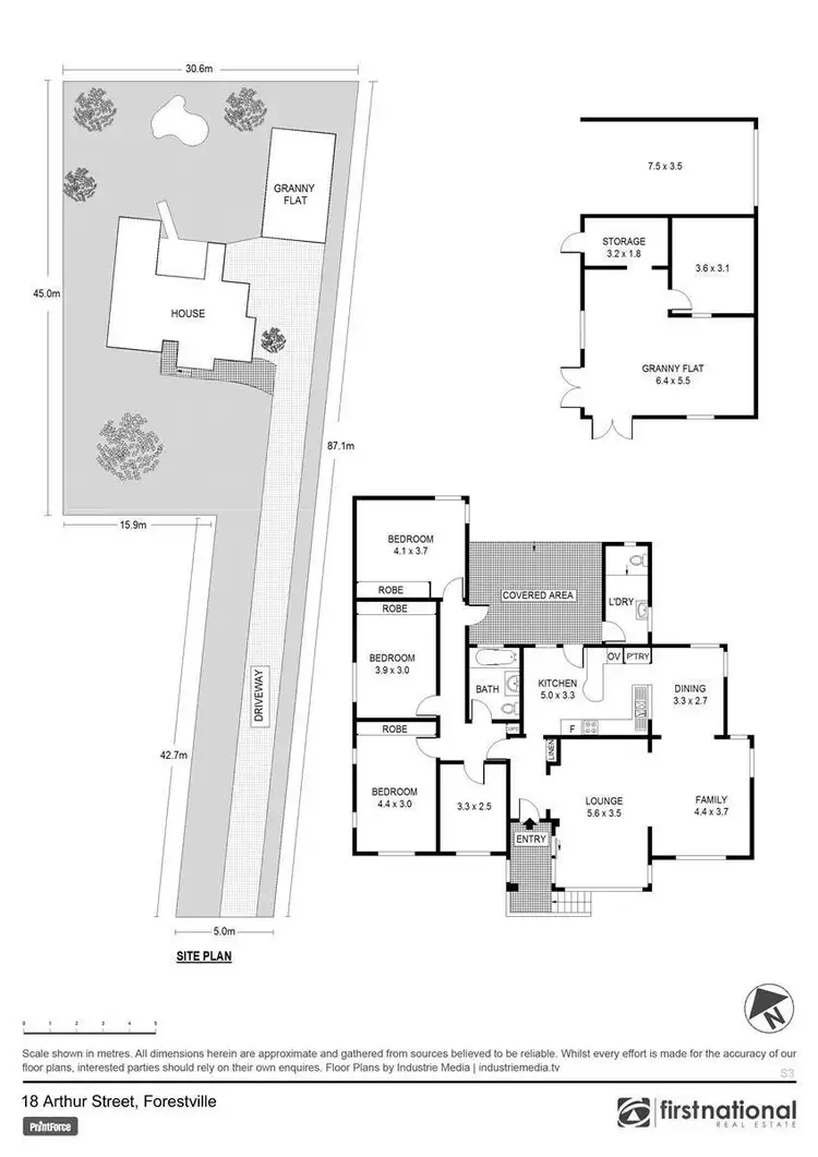 Floorplan of Homely house listing, 18 Arthur Street, Forestville NSW 2087