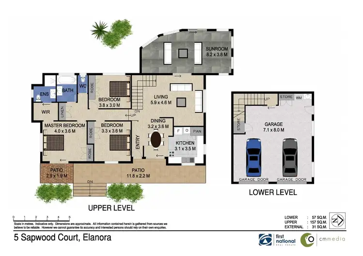 Floorplan of Homely house listing, 5 Sapwood Court, Elanora QLD 4221