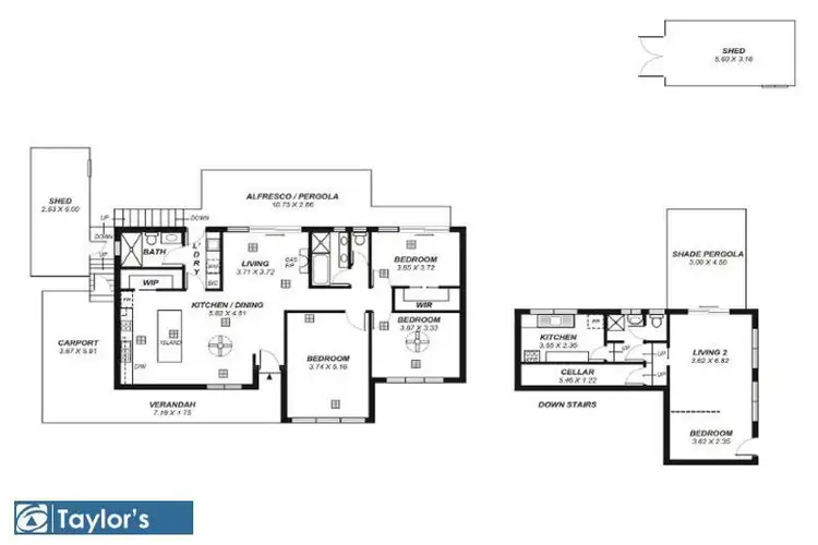 Floorplan of Homely house listing, 20 Gwender Terrace, Para Hills SA 5096