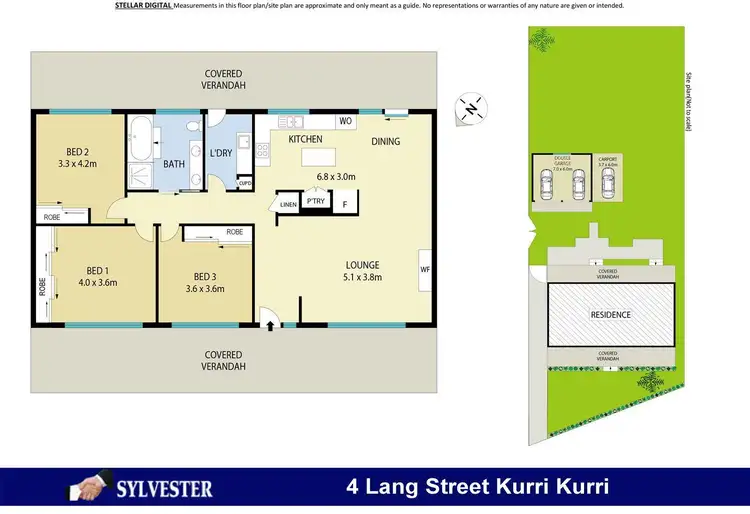 Floorplan of Homely house listing, 4 Lang Street, Kurri Kurri NSW 2327