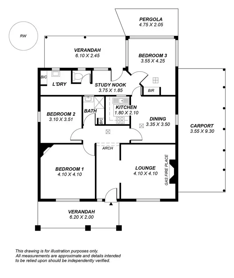 Floorplan of Homely house listing, 10 Olive Grove, Westbourne Park SA 5041