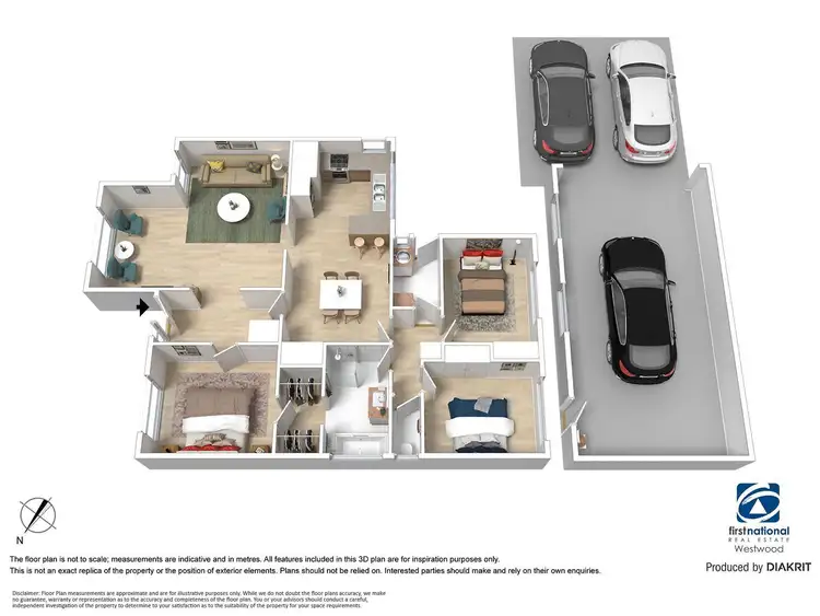 Floorplan of Homely house listing, 5 Dobell Crescent, Werribee VIC 3030