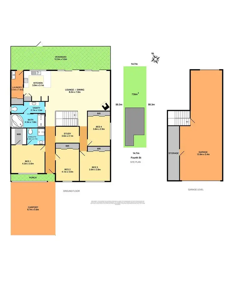 Floorplan of Homely house listing, 22 Fourth Street, Seahampton NSW 2286
