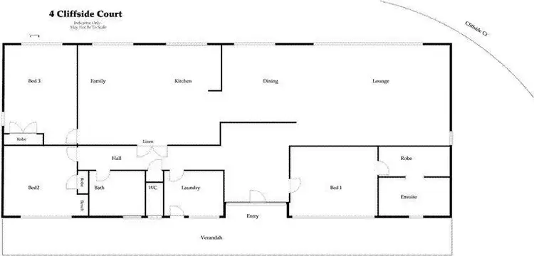 Floorplan of Homely house listing, 4 Cliffside Court, Braitling NT 870