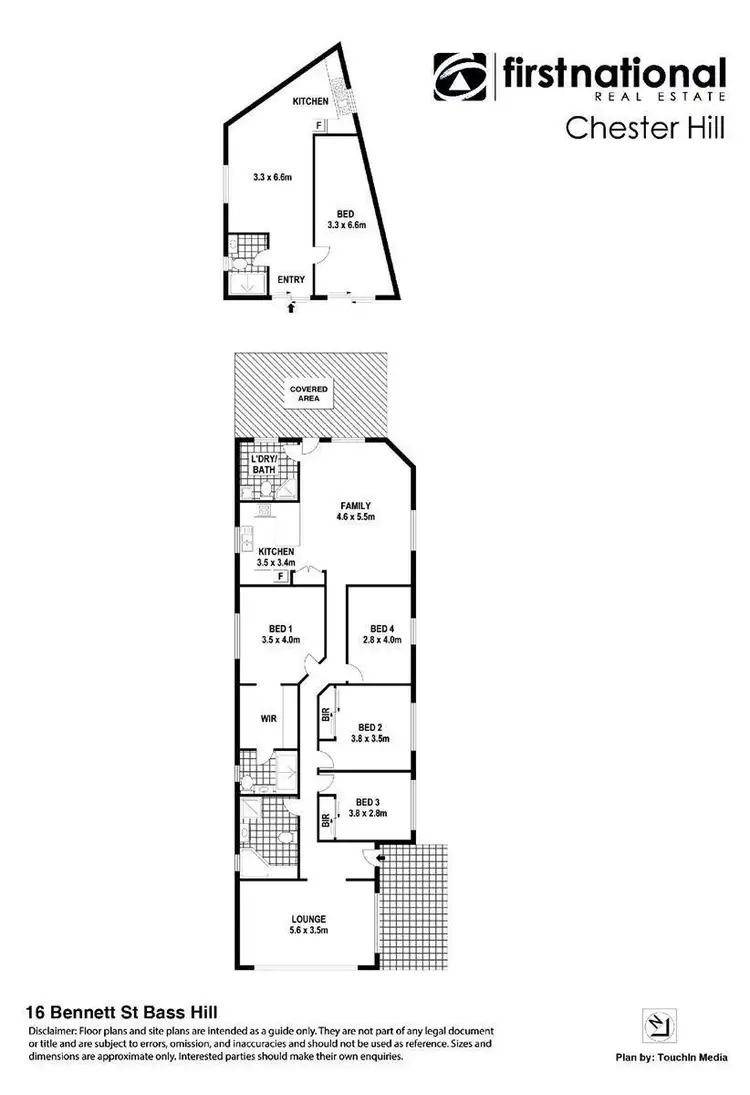 Floorplan of Homely house listing, 16 Bennett Street, Bass Hill NSW 2197