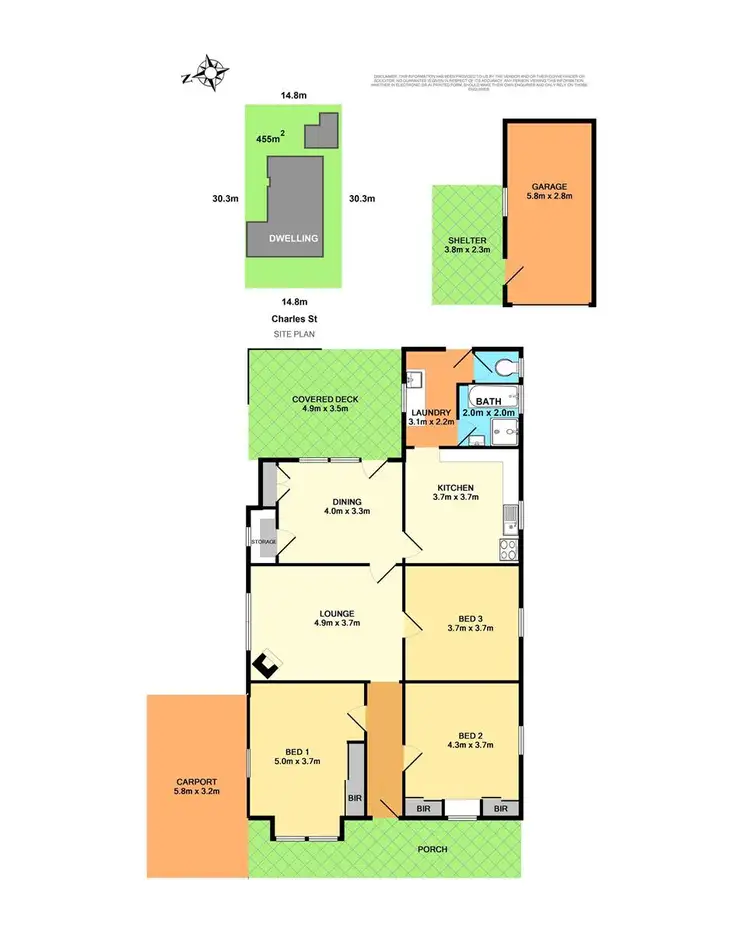 Floorplan of Homely house listing, 14 Charles Street, Edgeworth NSW 2285