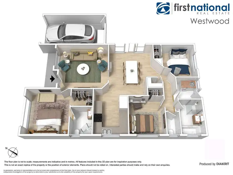 Floorplan of Homely house listing, 60 Evergreen Drive, Wyndham Vale VIC 3024