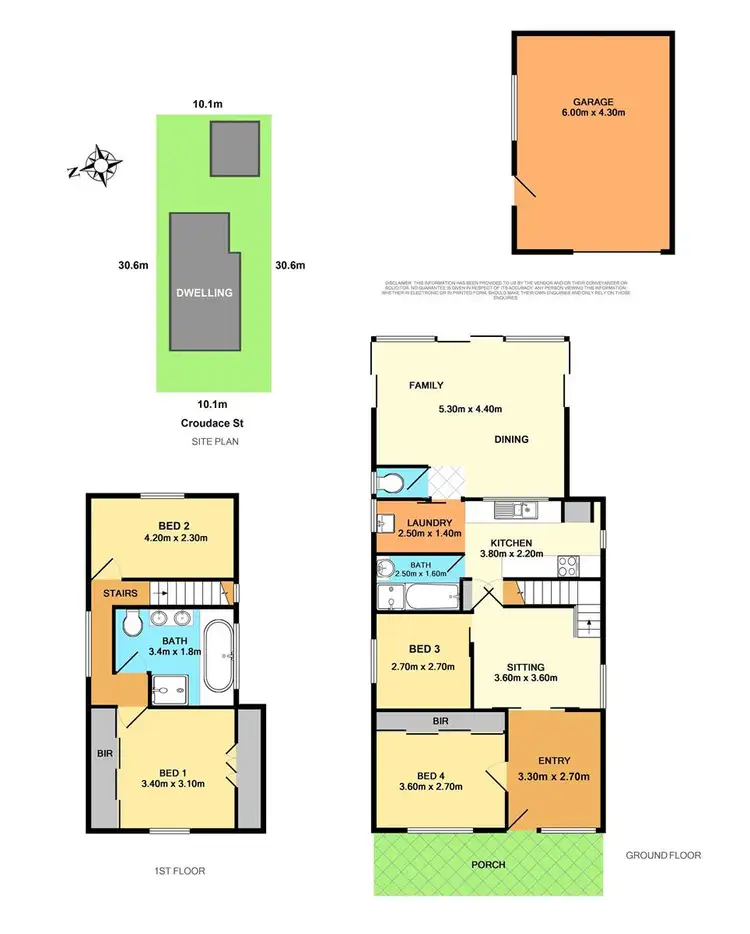 Floorplan of Homely house listing, 68 Croudace Street, Edgeworth NSW 2285