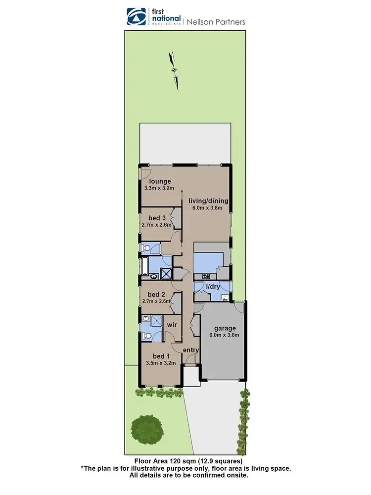 Floorplan of Homely house listing, 12 Greenaway Terrace, Cranbourne East VIC 3977