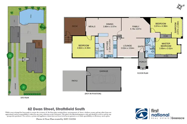 Floorplan of Homely house listing, 62 DEAN Street, Strathfield South NSW 2136