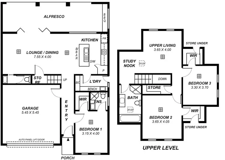 Floorplan of Homely house listing, 3/122 Cross Road, Highgate SA 5063
