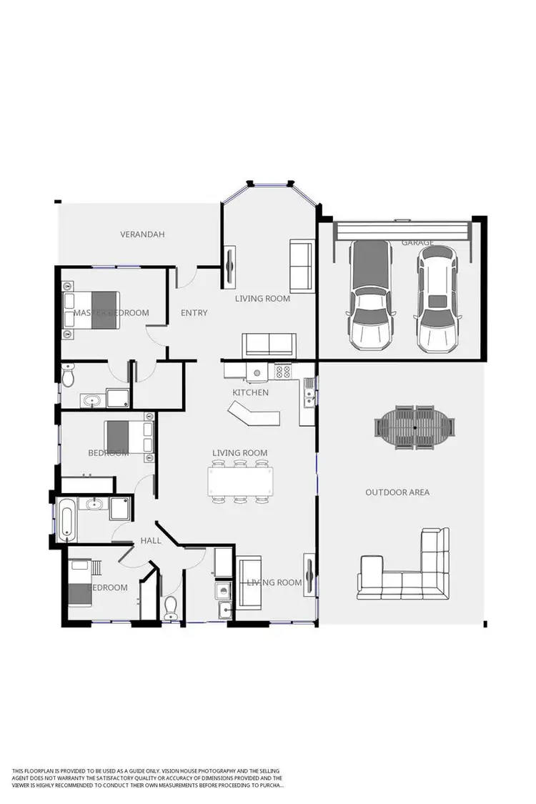 Floorplan of Homely house listing, 174 Boobook Avenue, Cardross VIC 3496