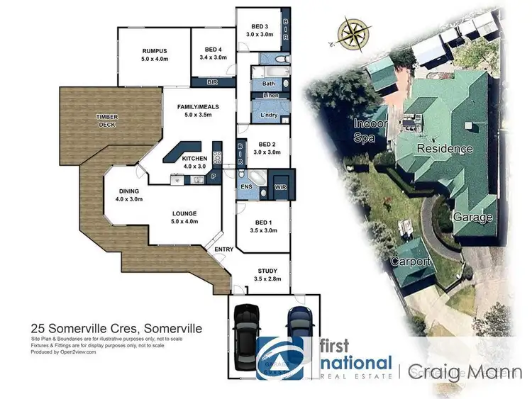 Floorplan of Homely house listing, 25 Somerville Crescent, Somerville VIC 3912