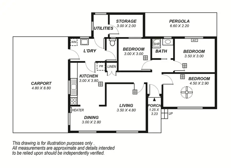Floorplan of Homely house listing, 9 Howard Street, Windsor Gardens SA 5087