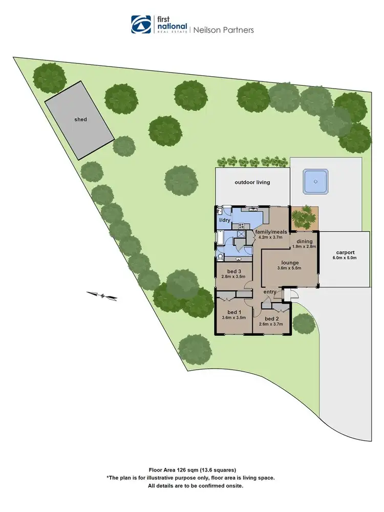 Floorplan of Homely house listing, 20 Hazeldean Court, Hampton Park VIC 3976
