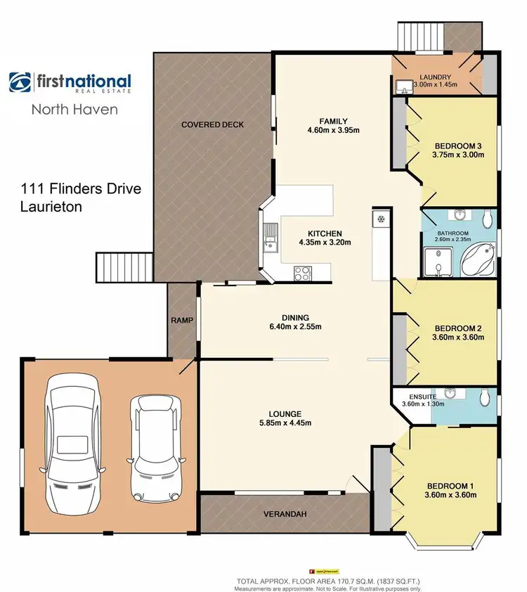 Floorplan of Homely house listing, 111 Flinders Drive, Laurieton NSW 2443