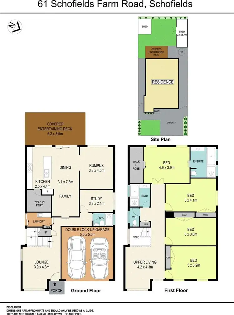 Floorplan of Homely house listing, 61 Schofields Farm Road, Schofields NSW 2762